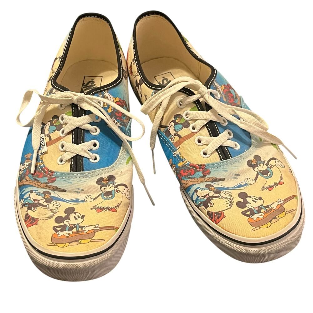 Vans Disney Aloha Hawaiian Tropical Mickey Mouse Sneakers